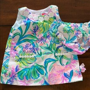 Baby girls Lilly Pulitzer dress size 12-18 mos